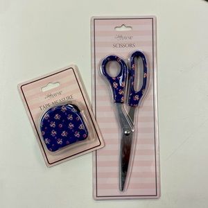 Lady Jayne Scissors and Tape Measure Set
